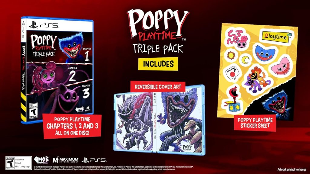 Poppy Playtime Triple Pack PS5